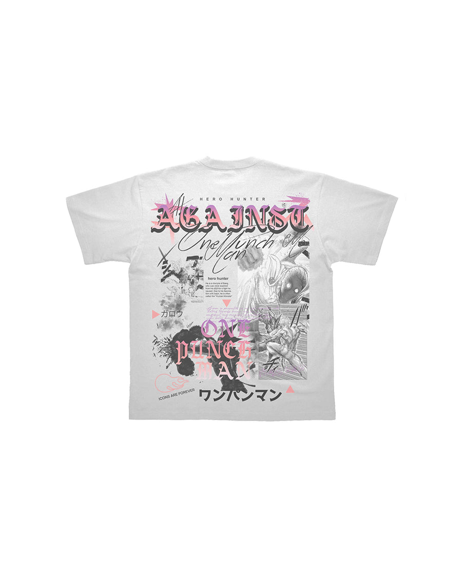 Garou | all against me (TEE) Playera Back