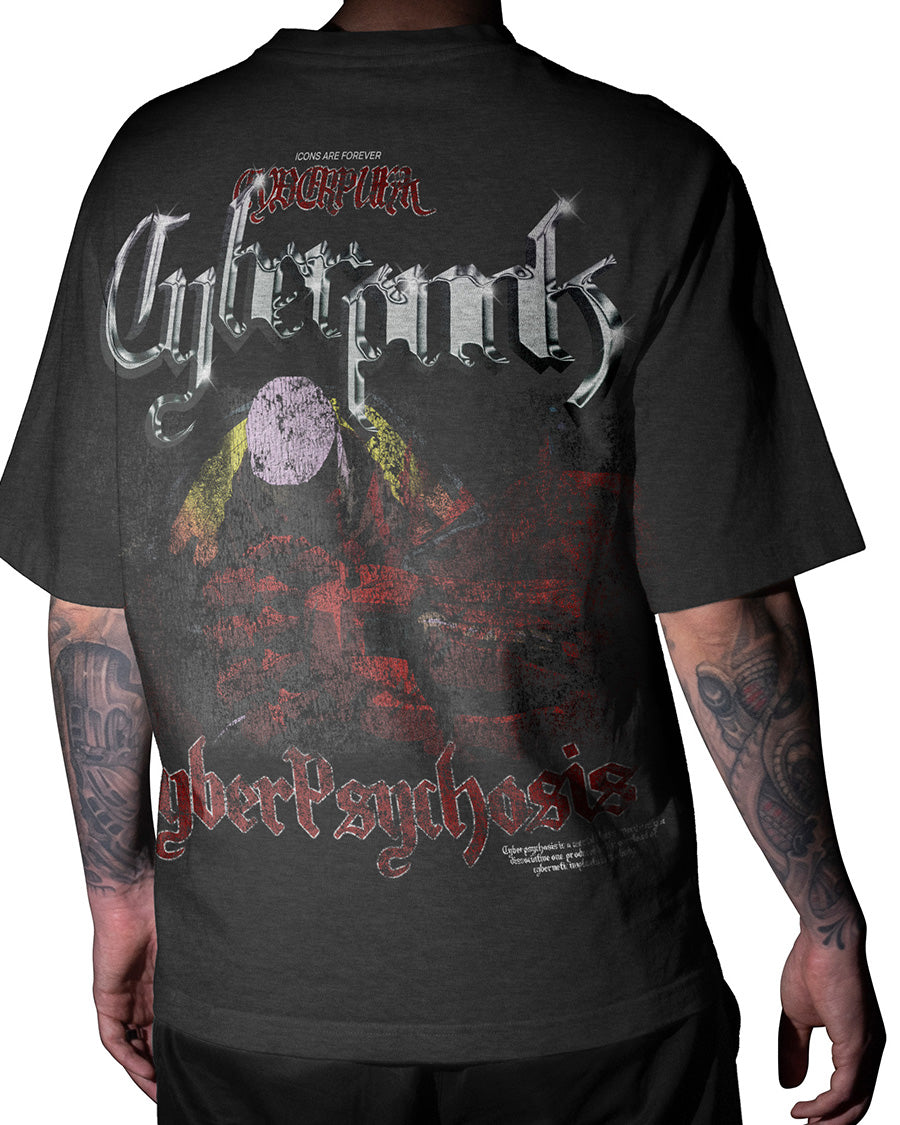 CyberPsychosis  | Edgerunners (Tee) Back