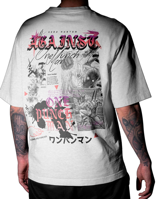 Garou | all against me (TEE) Playera Back