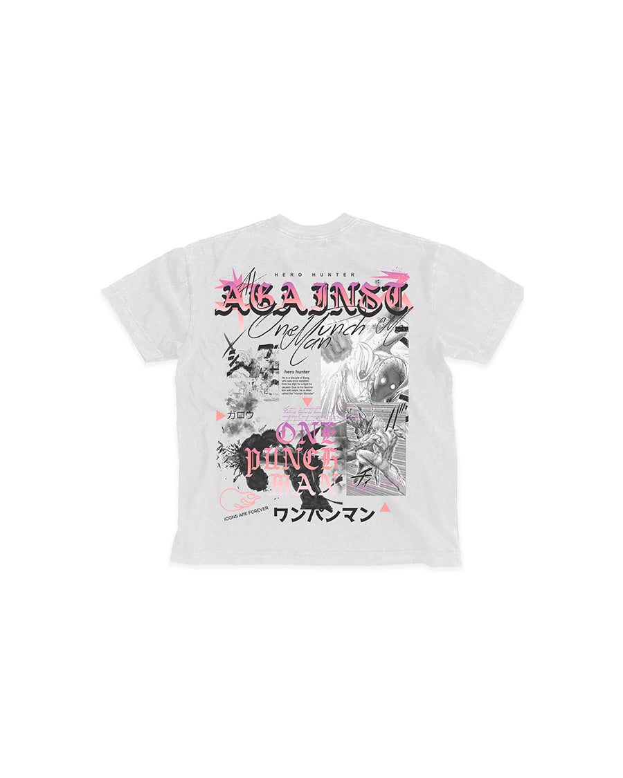 Garou | all against me (TEE) Playera Back