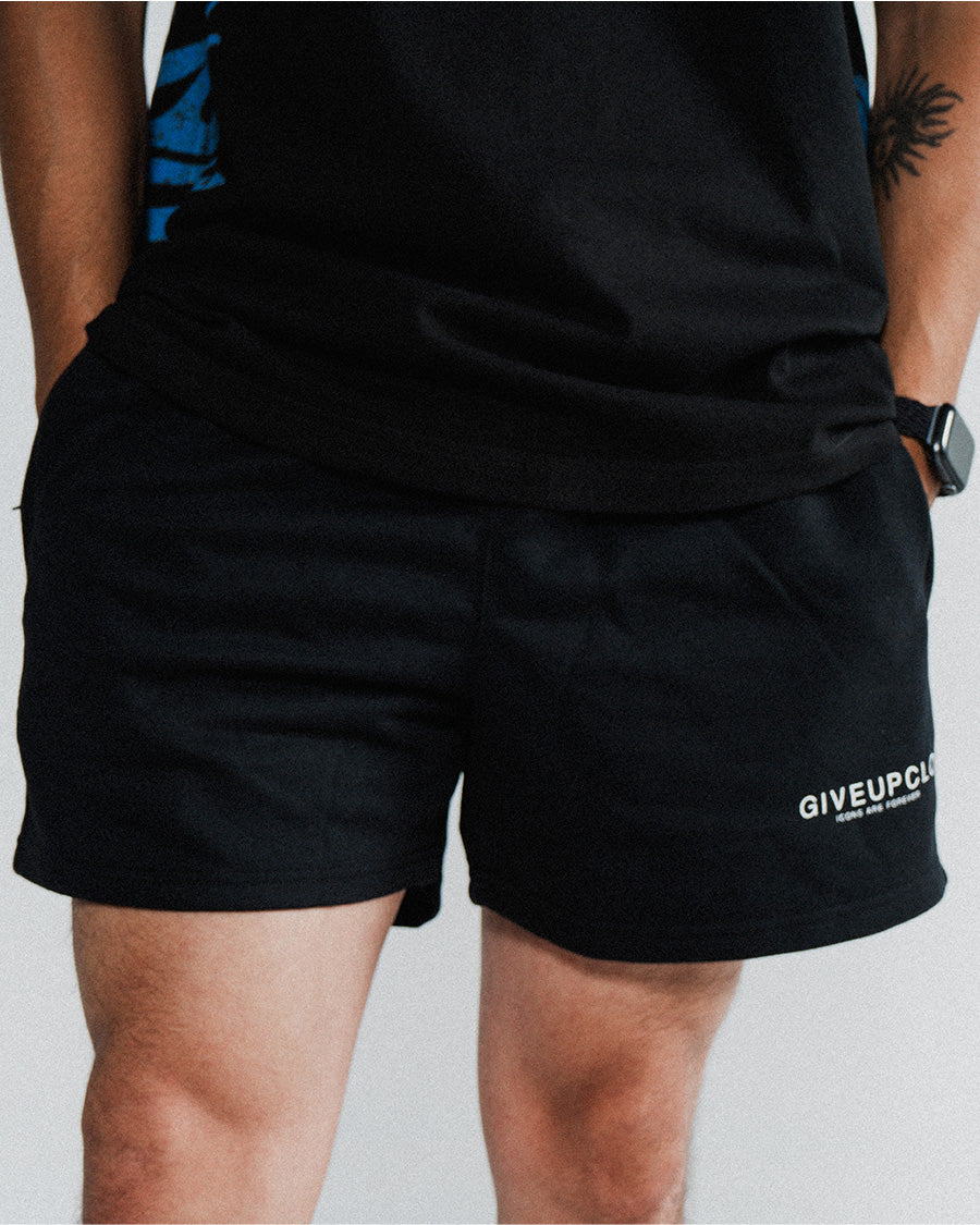 SHORTS IN BLACK 420 GSM