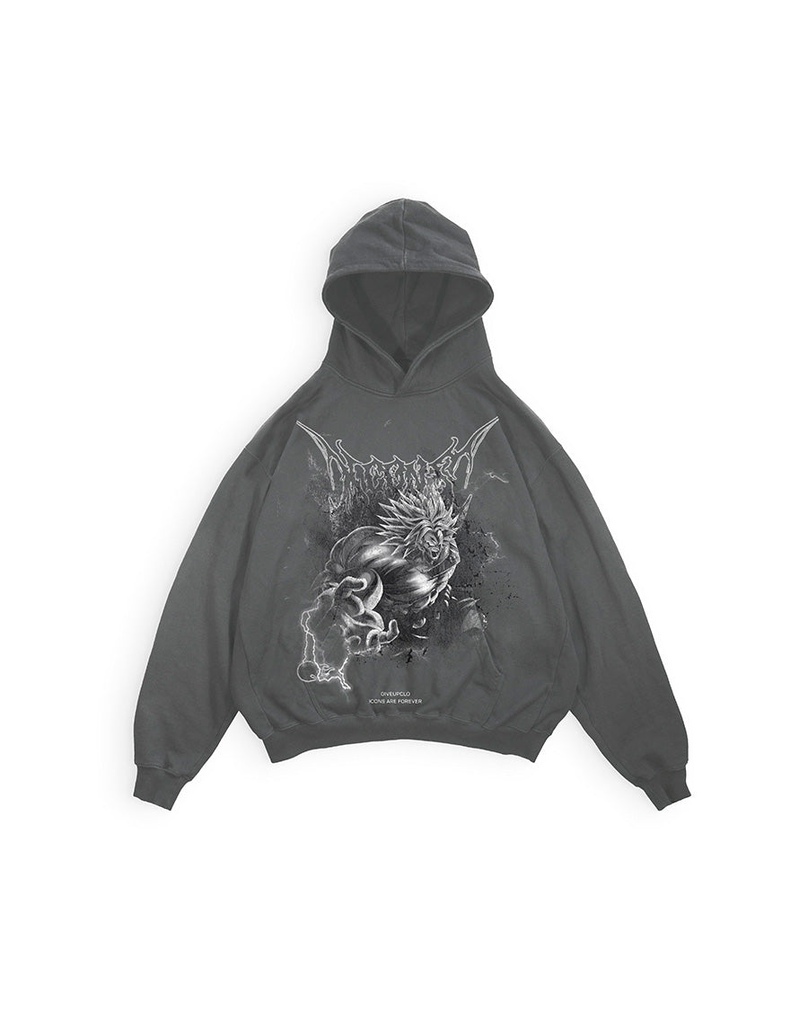 Broly Legendary | Gray (HOODIE) LIMITED STOCK