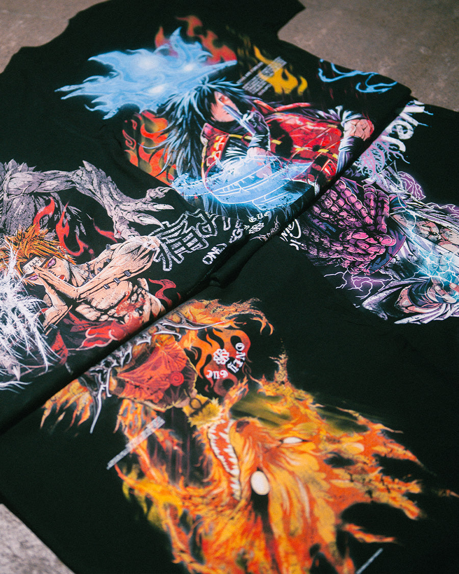 BOX NINJAS 4 ICONS (NARUTO, PAIN, MADARA ,SASUKE)