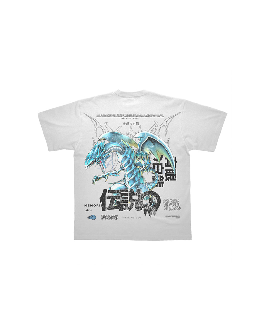 Dragón Blanco | Yu-Gi-Oh (TEE) Playera Back