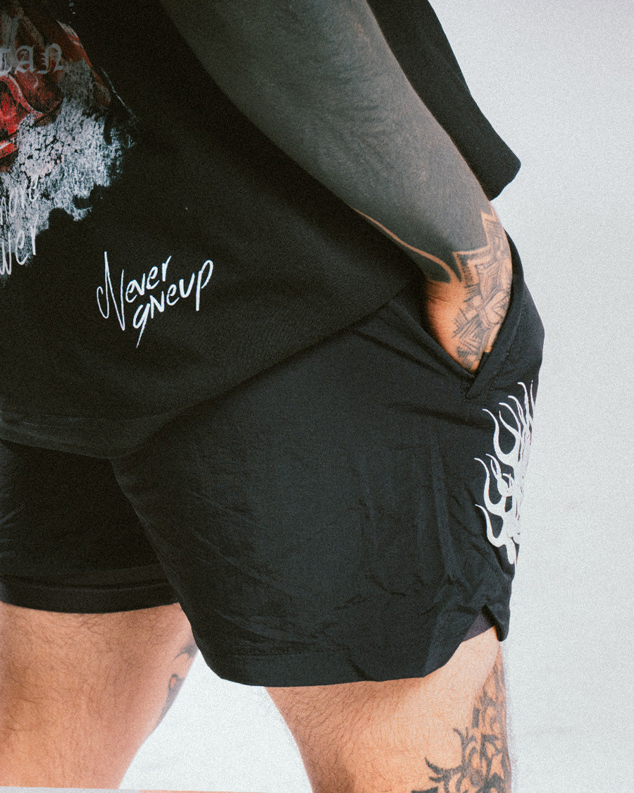 Compression Shorts in black