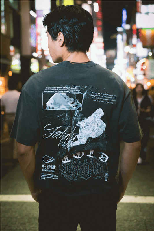 Yuta | Jujutsu Kaisen Playera Back (Vintage)