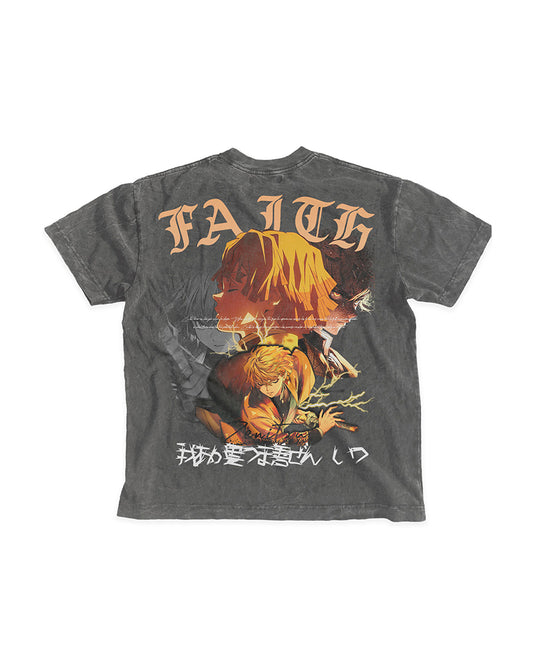 Zenitsu | DS Playera BACK (Vintage Oversize)