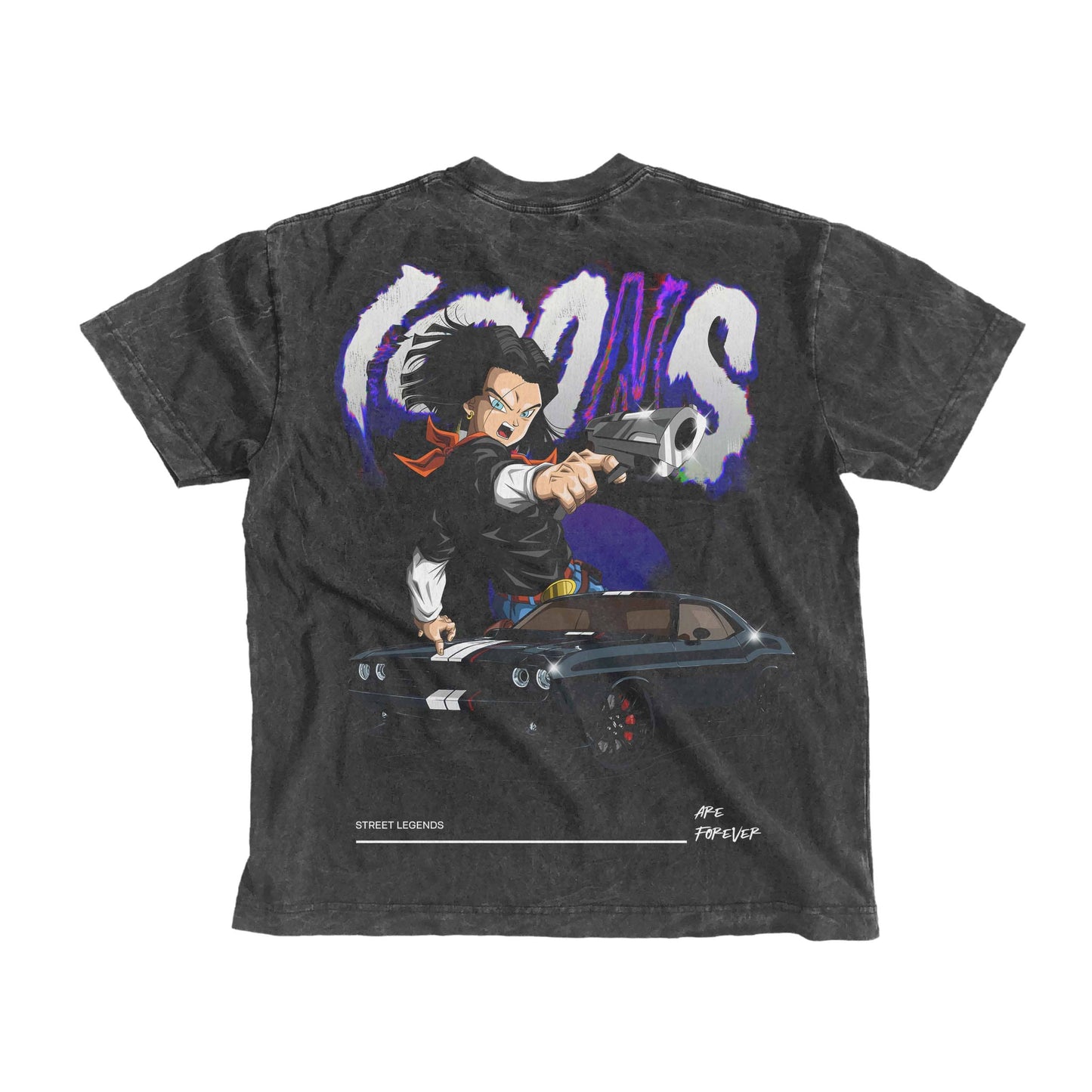 Androide 17 | ICONS BACK (TEE) playera