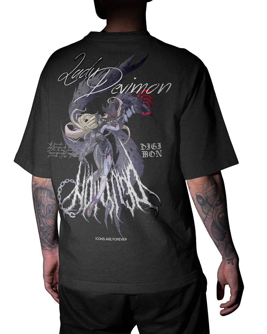 Lady Devimon | Digimon (TEE) playera Back