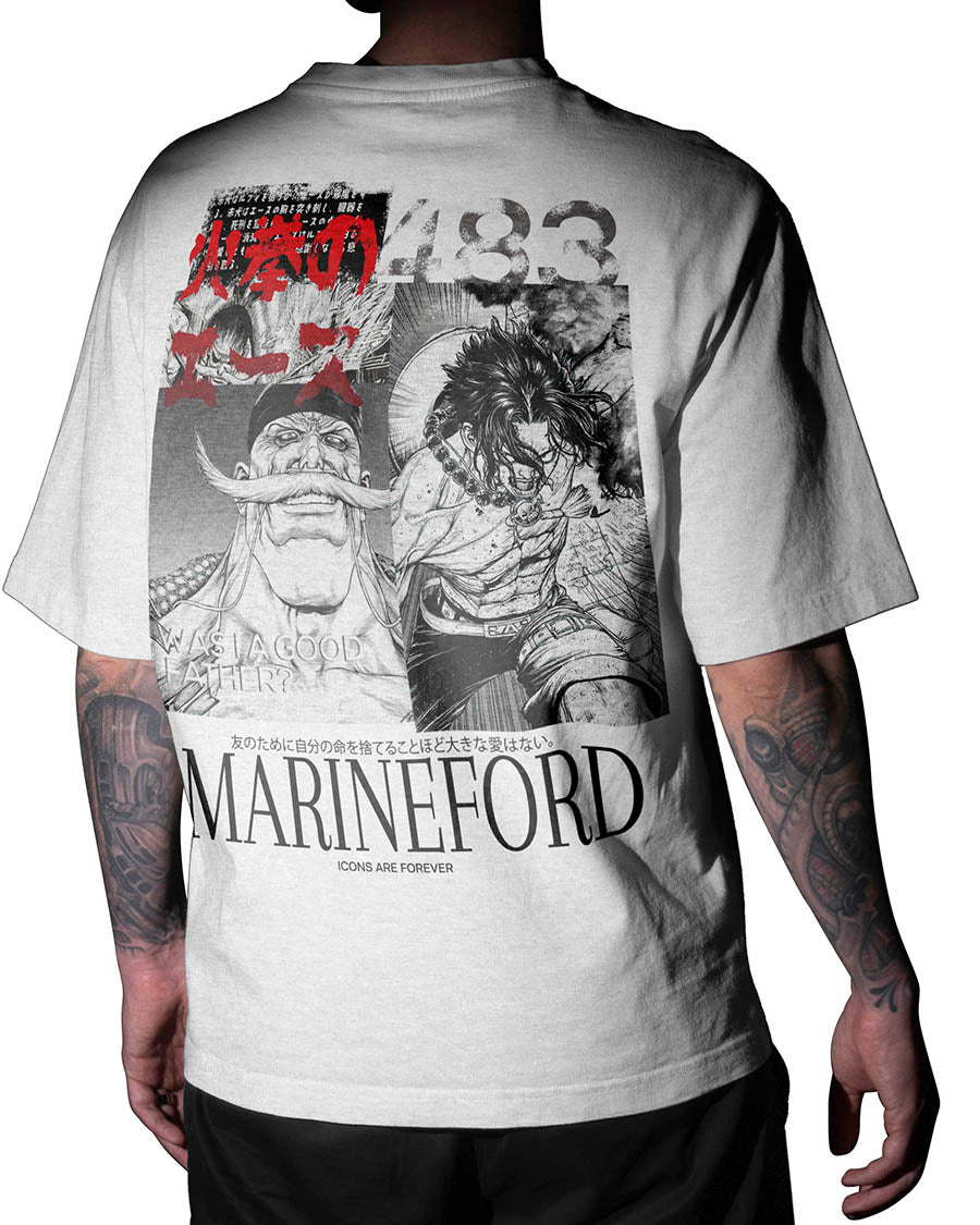 Marineford | OP (TEE) Playera Back