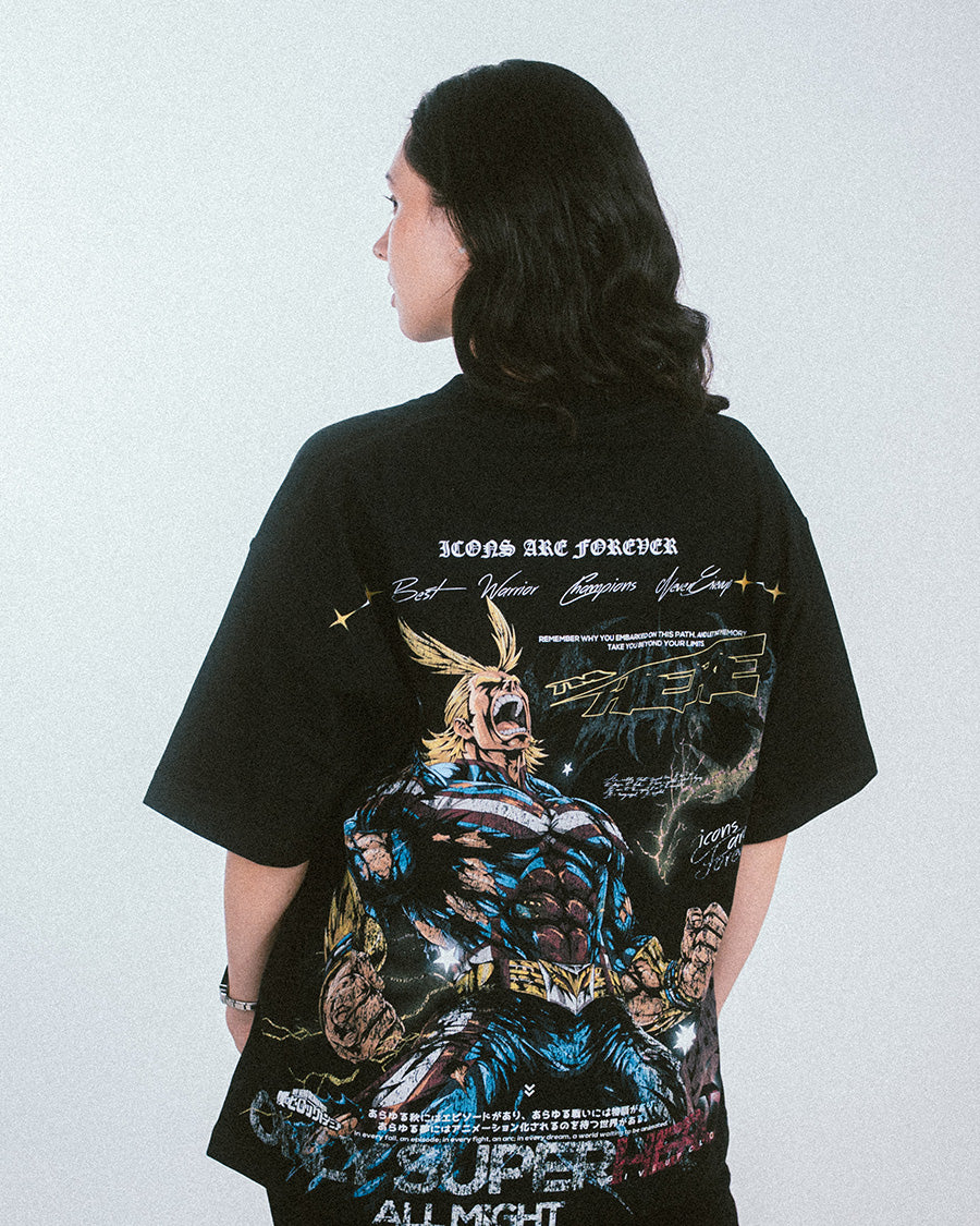 ALLMIGHT 1 OF 100 | ExtraHeavy Cotton Premium 250 GSM.