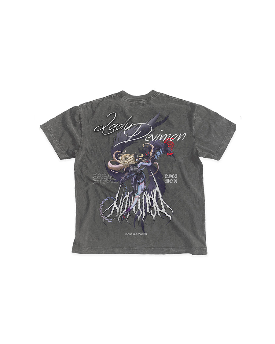 Lady Devimon | Digimon (Vintage) playera Back