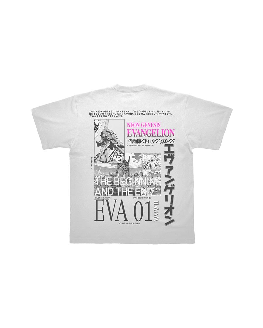 Evangelion | Neon Genesis (TEE) Playera Back