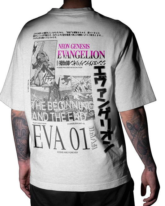 Evangelion | Neon Genesis (TEE) Playera Back