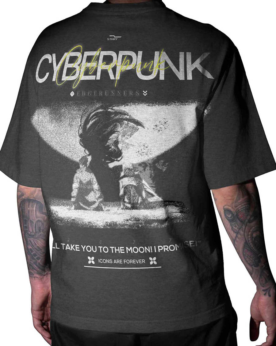 Cyberpunk  | Edgerunners (TEE) playera Back