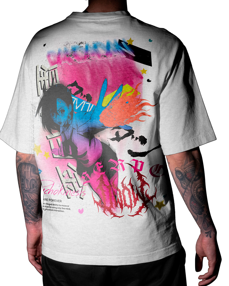 Momo | DanDaDan (TEE) Playera Back