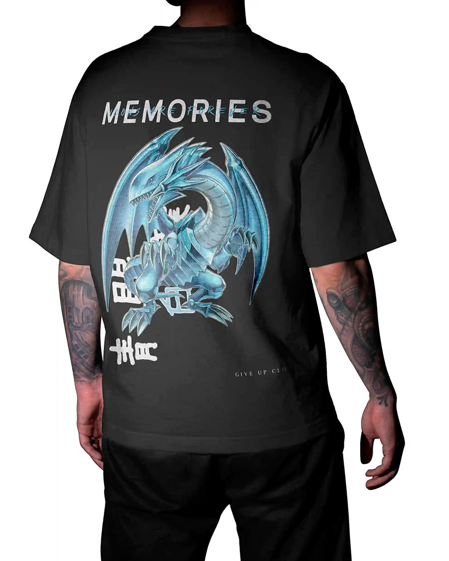 Dragon Blue Yugioh Playera (TEE) Back