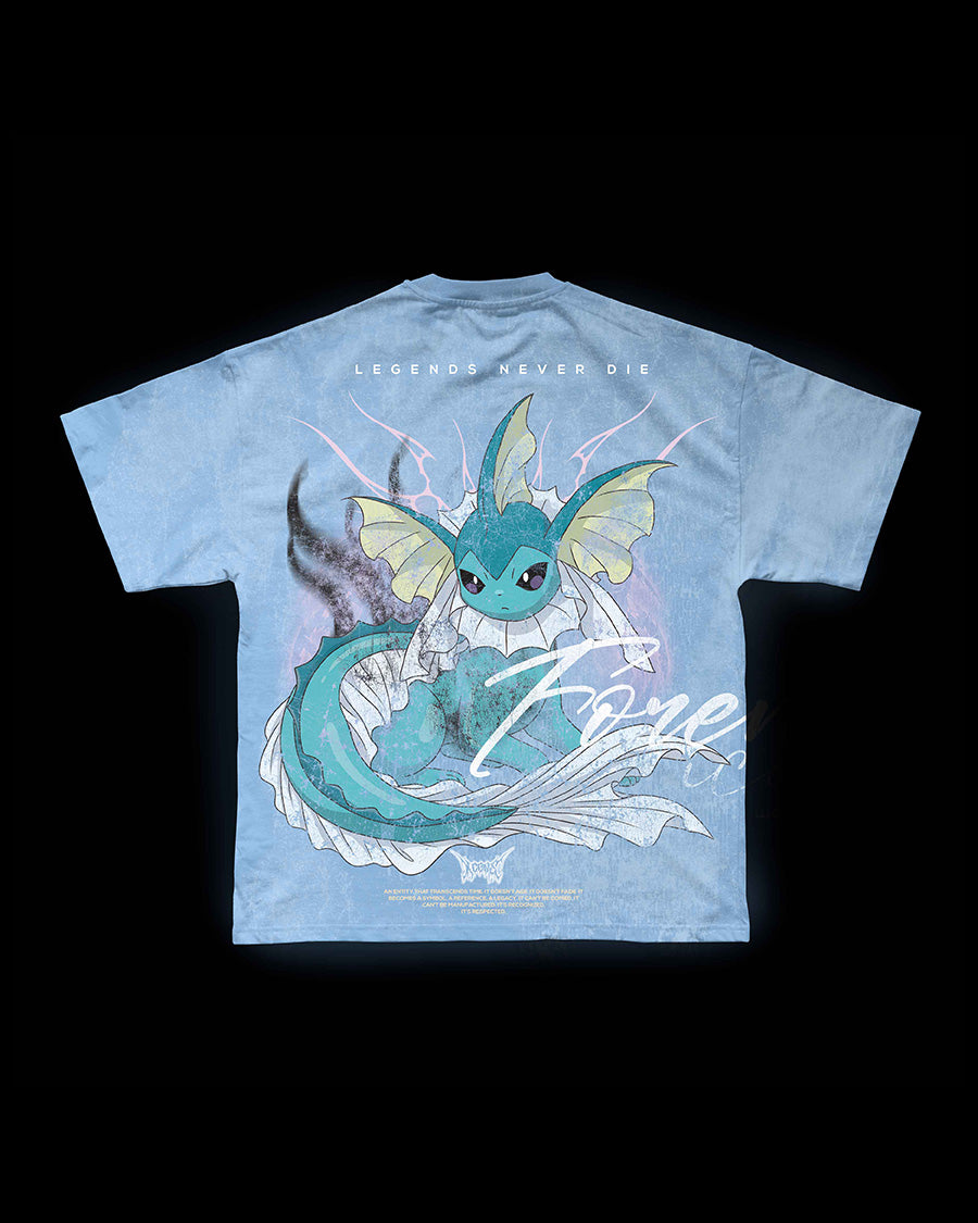 Vaporeon | BLUE WASHED 250 GSM