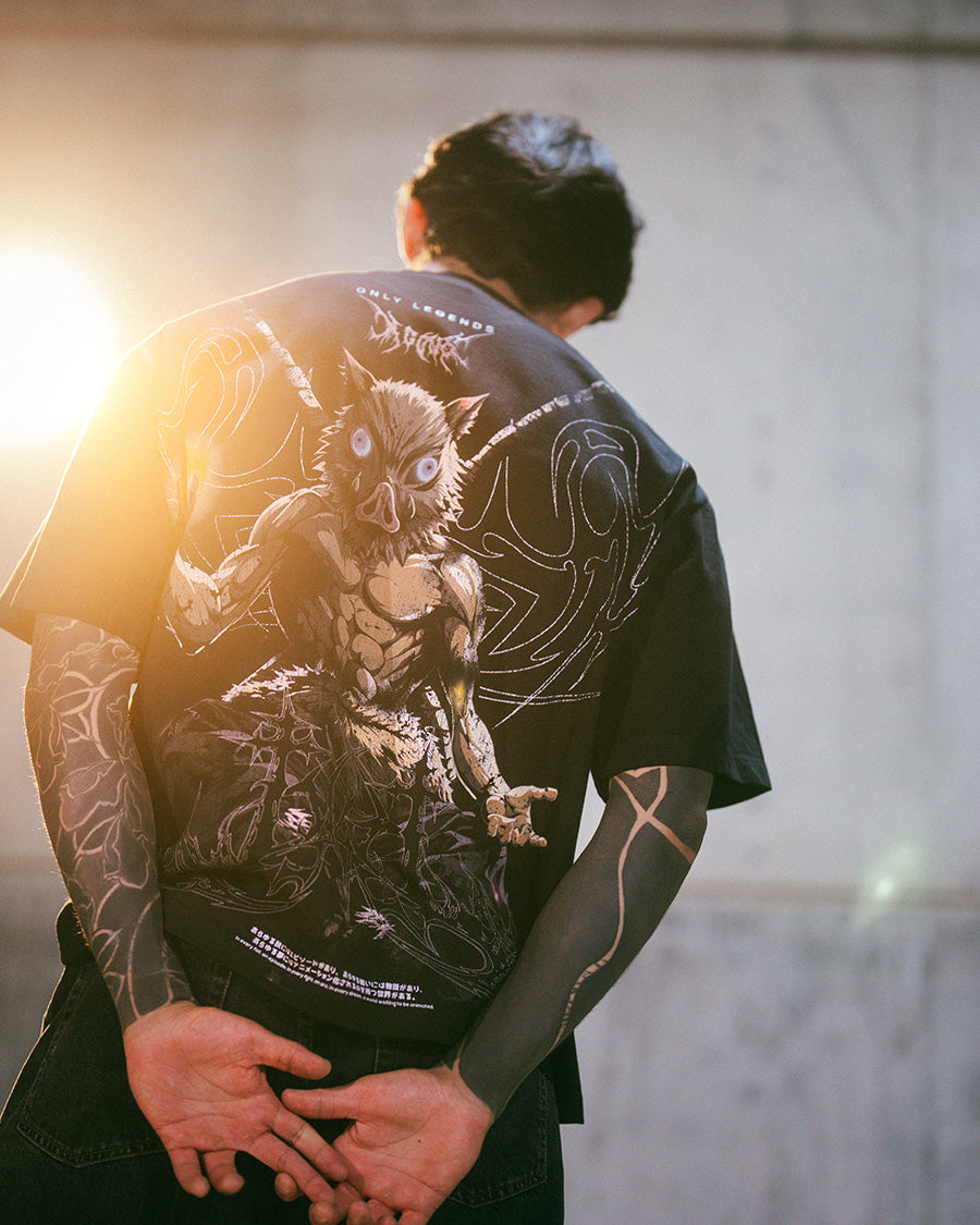 INOSUKE  1 OF 100 | BLACK WASHING 250 GSM