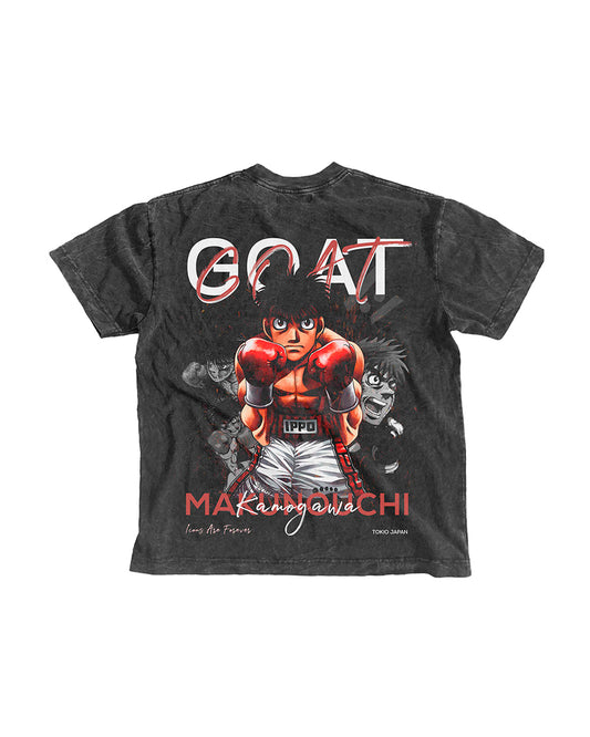 Ippo Makunouchi | GOAT (Black Garment Dye) Back