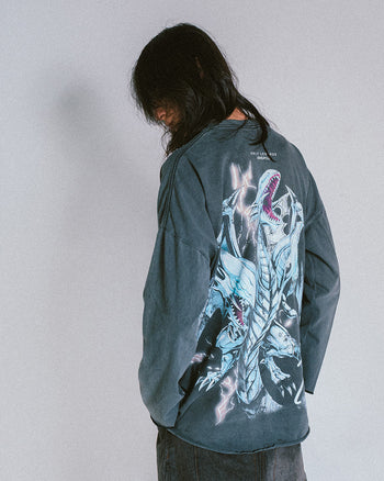 INVOCACION 03 DRAGON | LONG SLEEVE VINTAGE 240 GSM