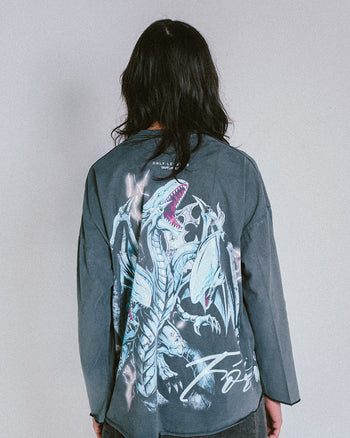 INVOCACION 03 DRAGON | LONG SLEEVE VINTAGE 240 GSM