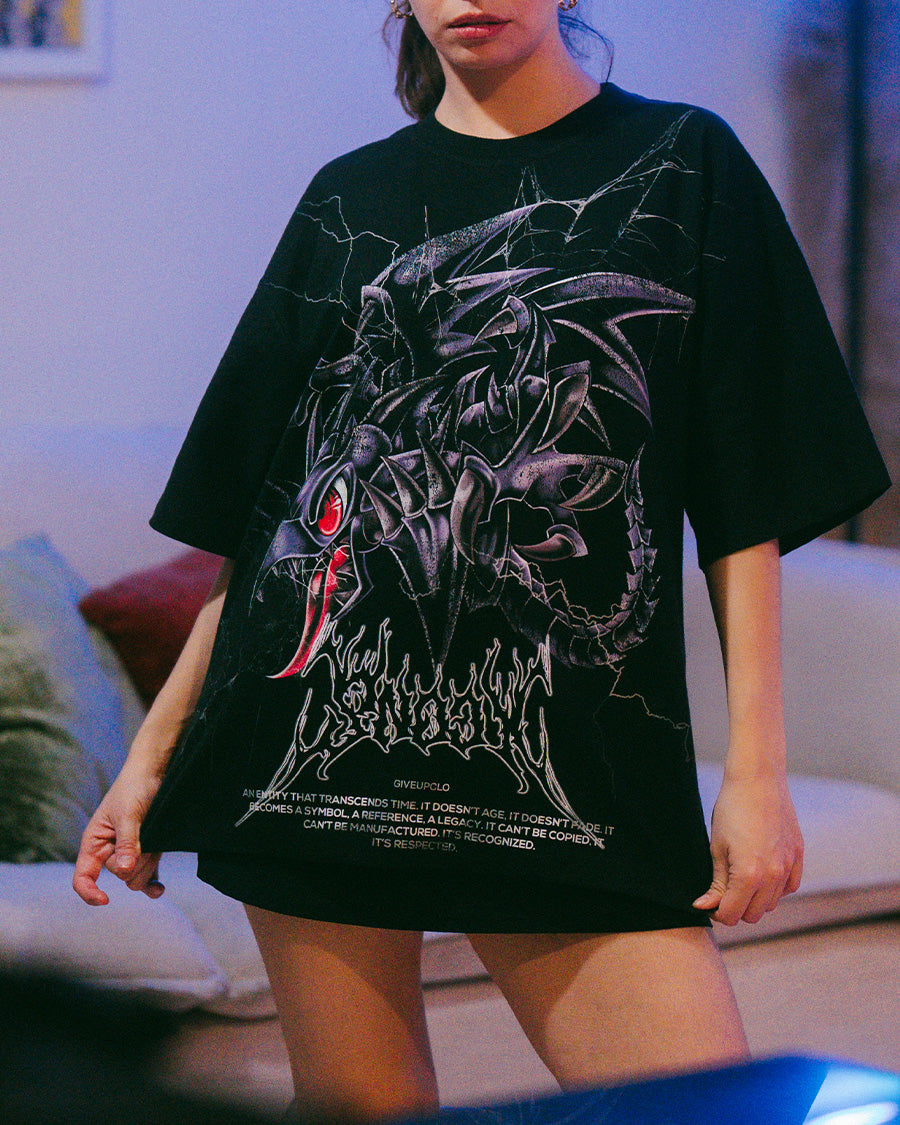 RED DRAGON TOON | ExtraHeavy Cotton Premium 250 GSM.