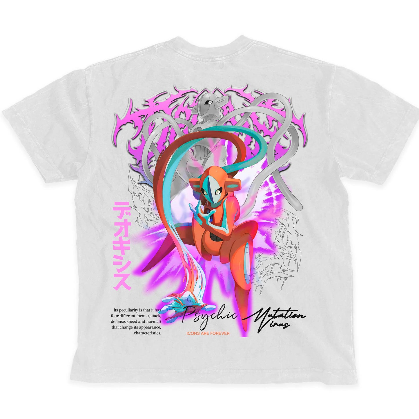 Deoxys | PKMN (TEE) Playera Back