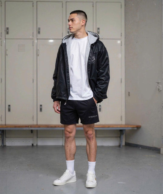 SHORTS IN BLACK 420 GSM - PREVENTA