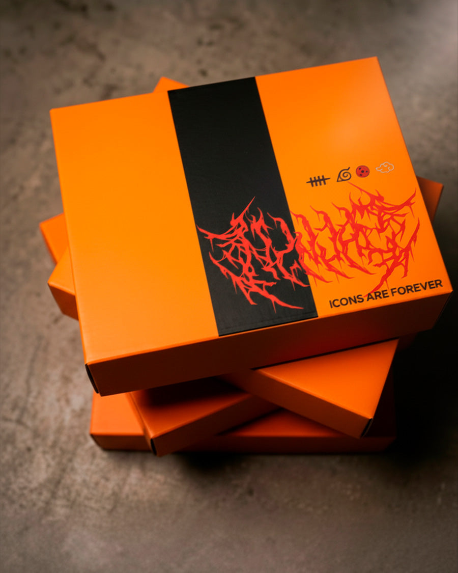 BOX NINJAS 4 ICONS (NARUTO, PAIN, MADARA ,SASUKE)