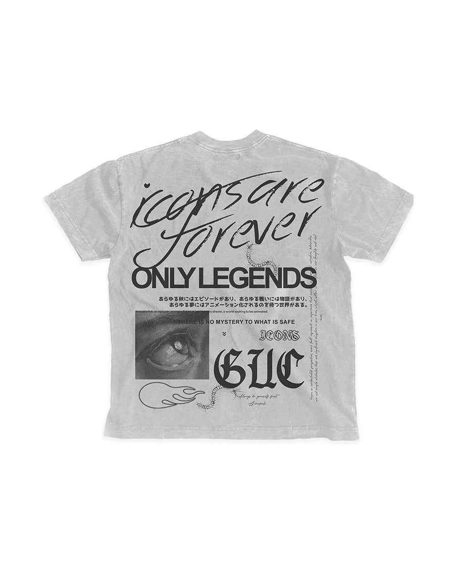 ICONS ARE FOREVER (STOCK LIMITADO) VINTAGE GRAY