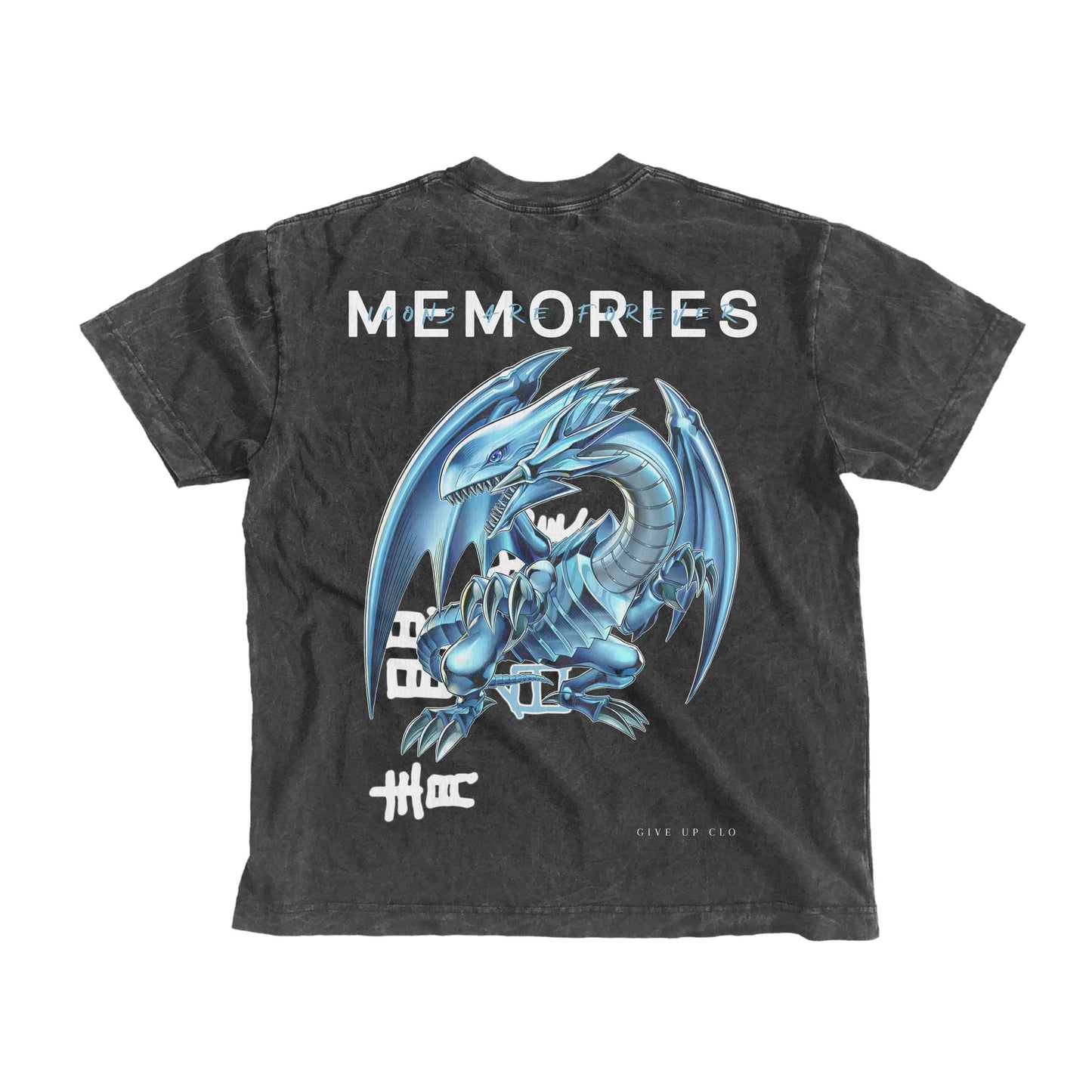 Dragon Blue Yugioh Playera (TEE) Back