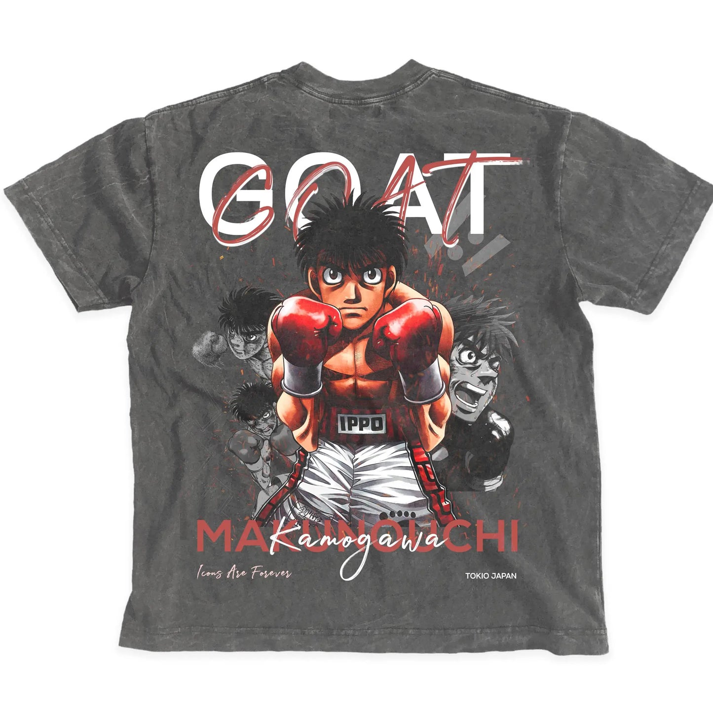 Ippo Makunouchi | GOAT (TEE) Playera Back